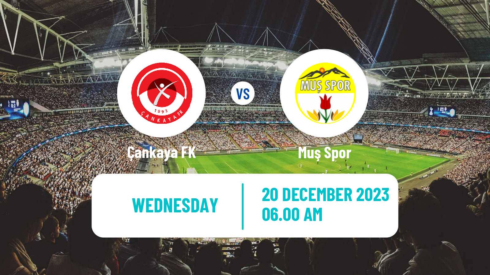 Soccer Turkish 3 Lig Group 4 Çankaya - Muş Spor