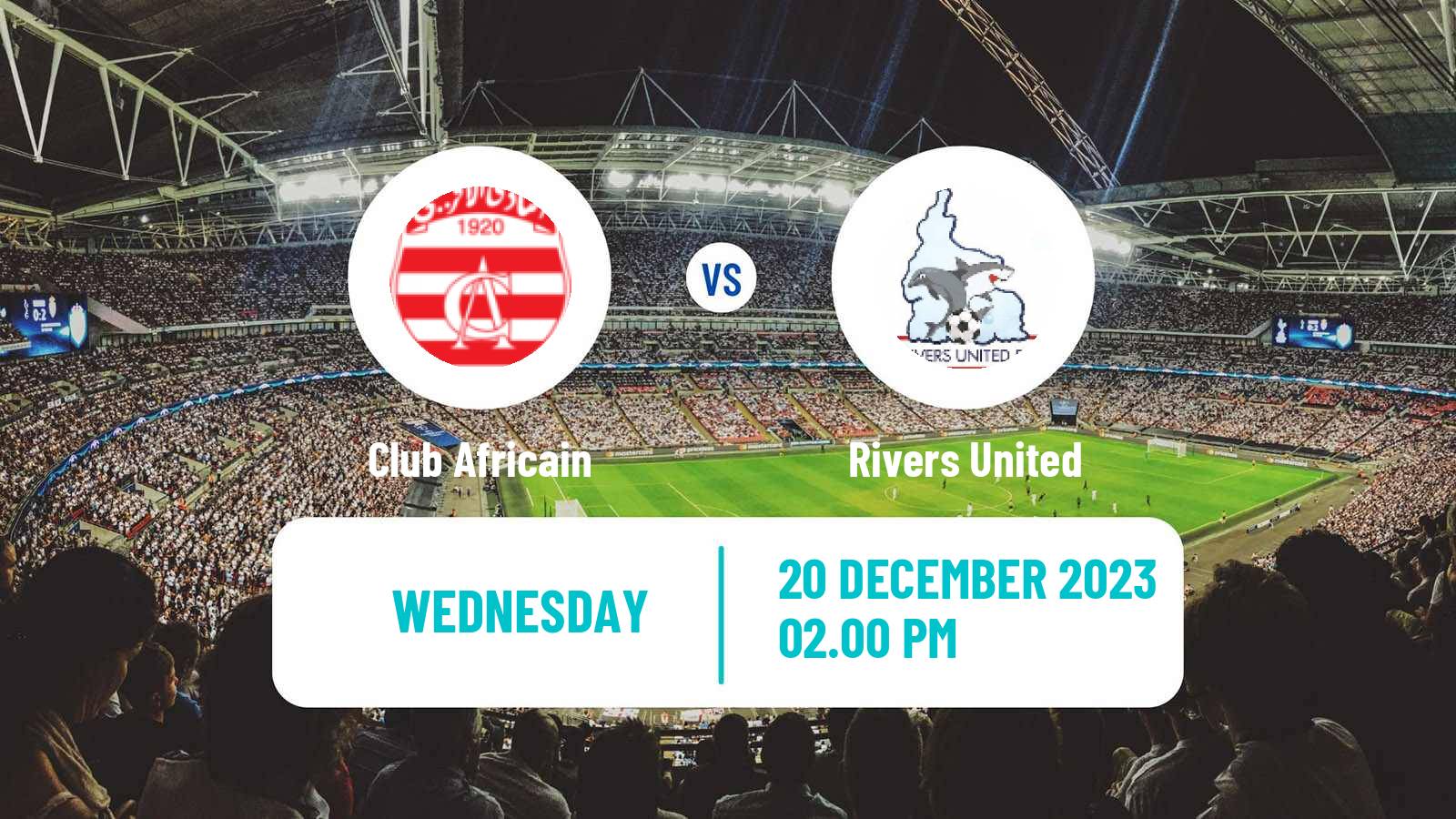 Soccer CAF Confederation Cup Club Africain - Rivers United