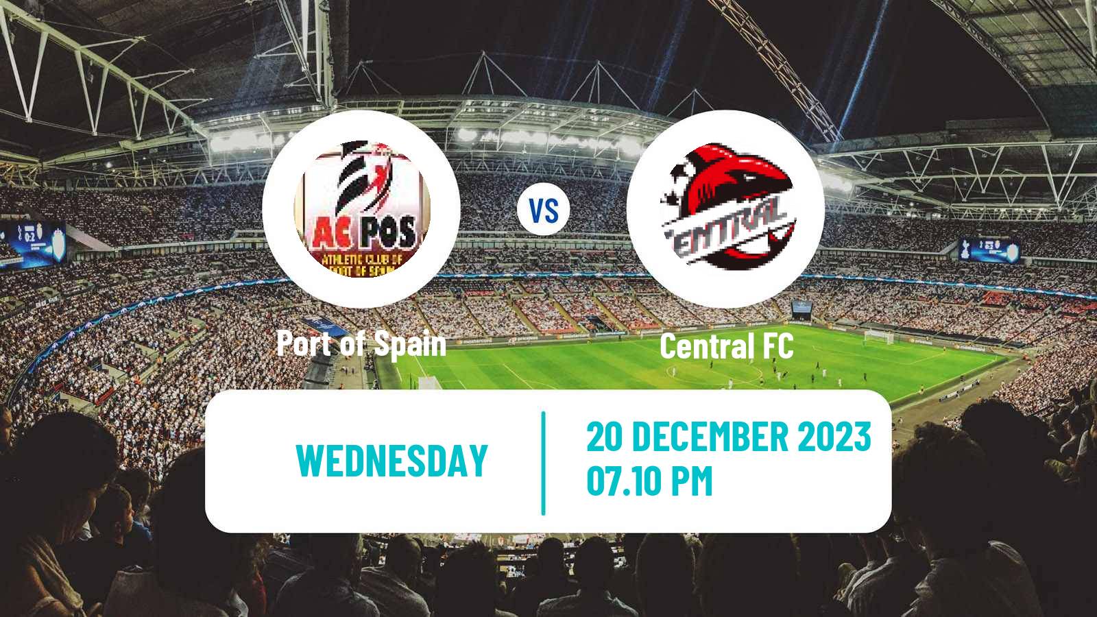 Soccer Trinidad and Tobago Premier League Port of Spain - Central FC