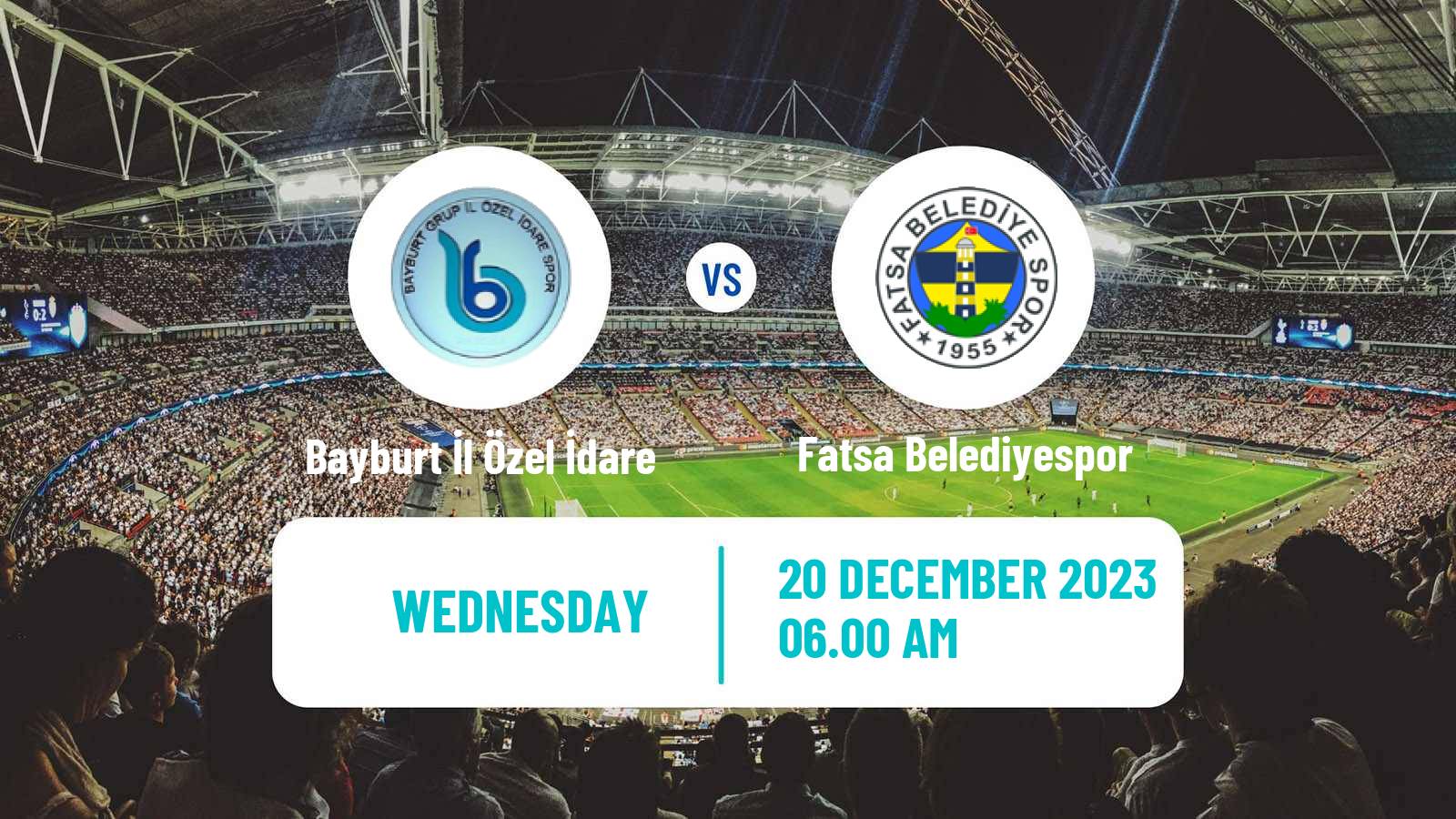 Soccer Turkish 3 Lig Group 3 Bayburt İl Özel İdare - Fatsa Belediyespor