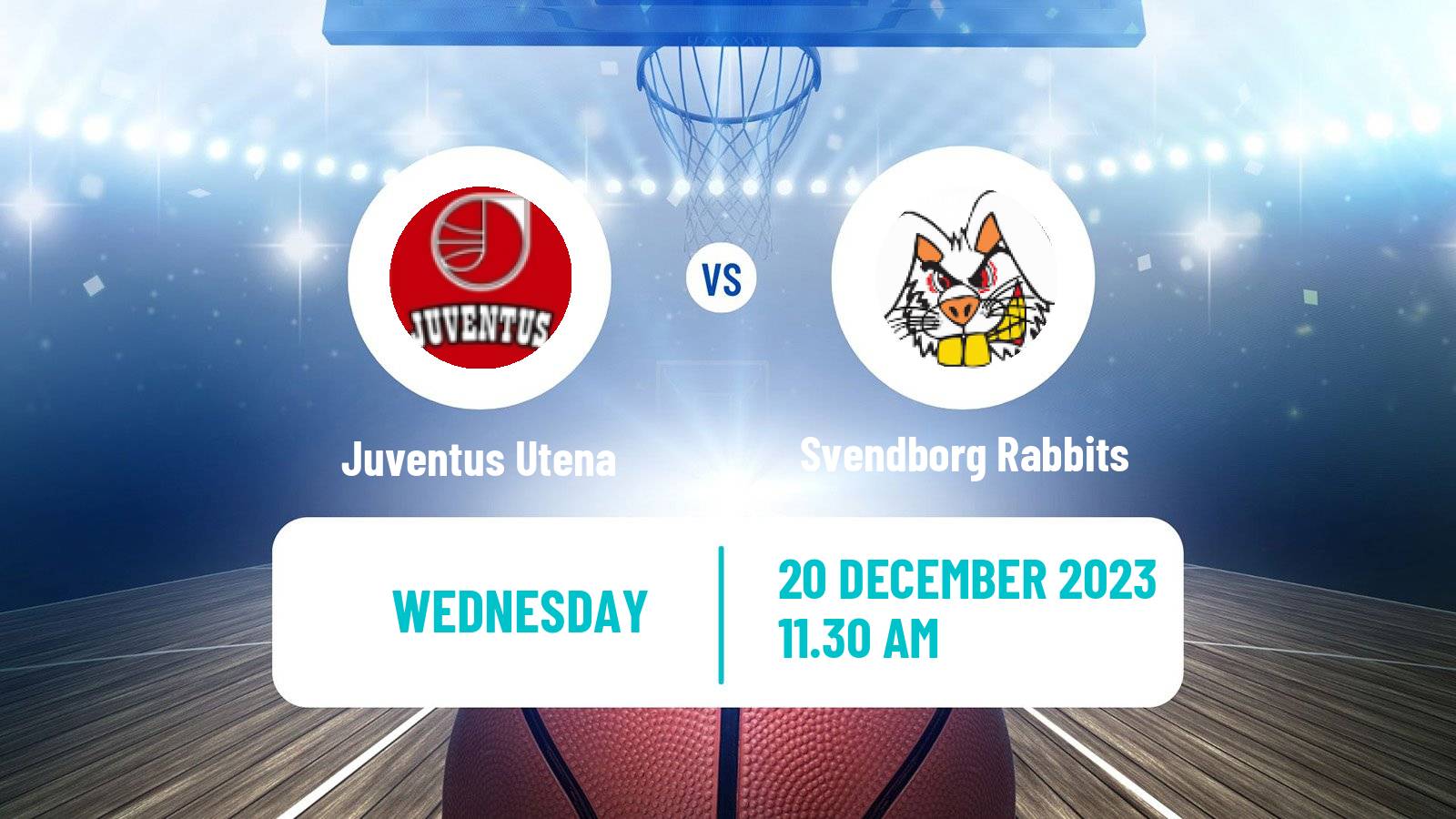 Basketball ENBL Juventus Utena - Svendborg Rabbits