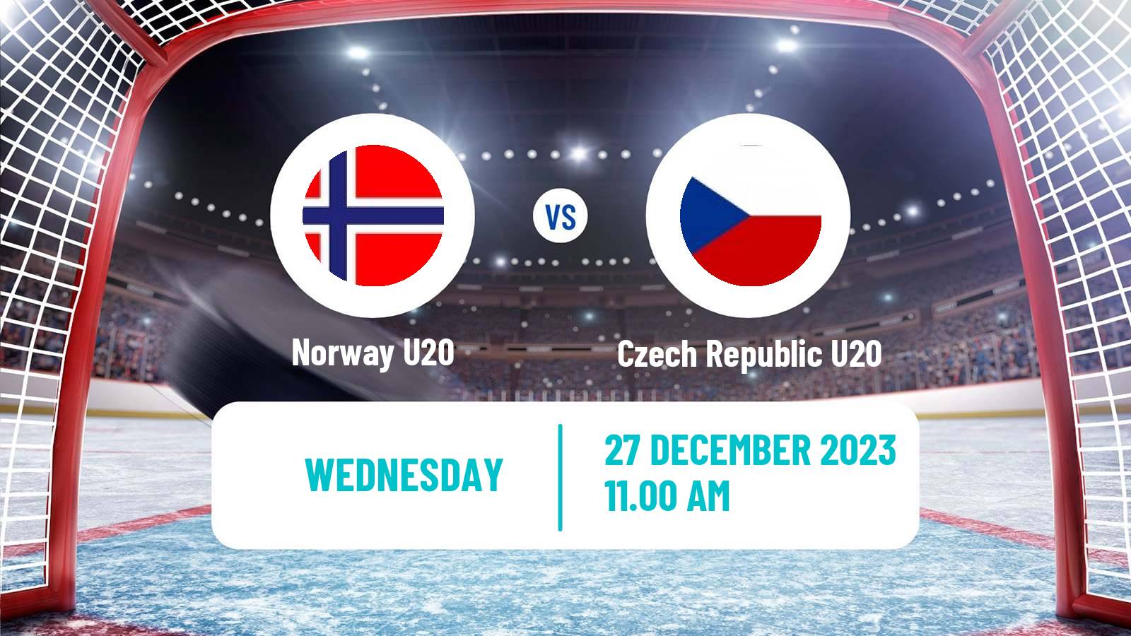 Hockey IIHF World U20 Championship Norway U20 - Czech Republic U20