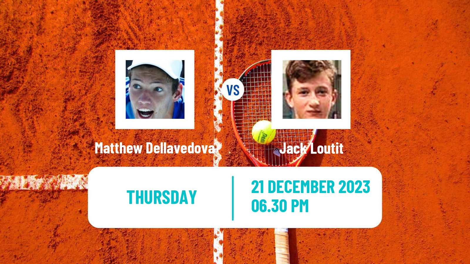 Tennis ITF M15 Papamoa Men Matthew Dellavedova - Jack Loutit