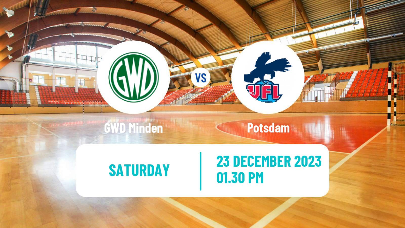 Handball German 2 Bundesliga Handball GWD Minden - Potsdam