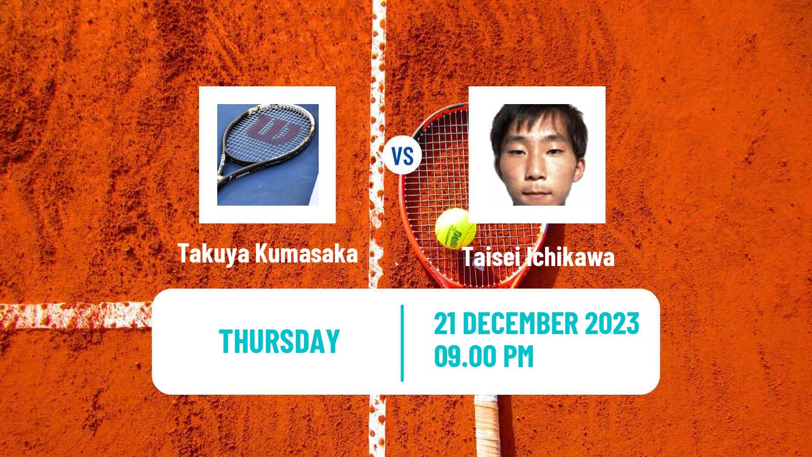 Tennis ITF M15 Yanagawa Men Takuya Kumasaka - Taisei Ichikawa
