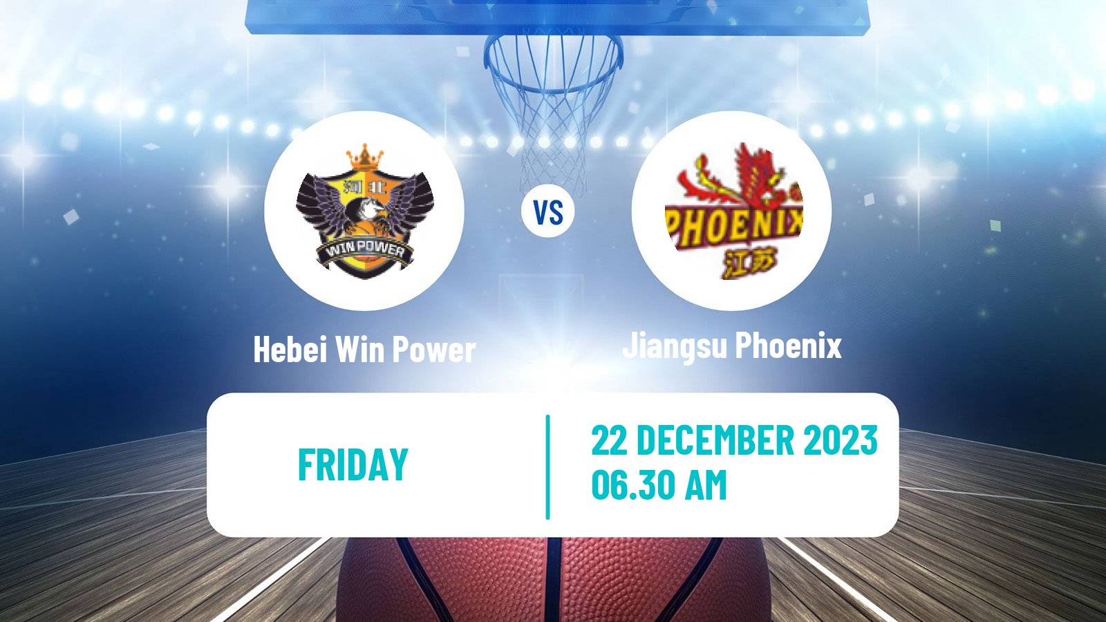 Basketball WCBA Hebei Win Power - Jiangsu Phoenix