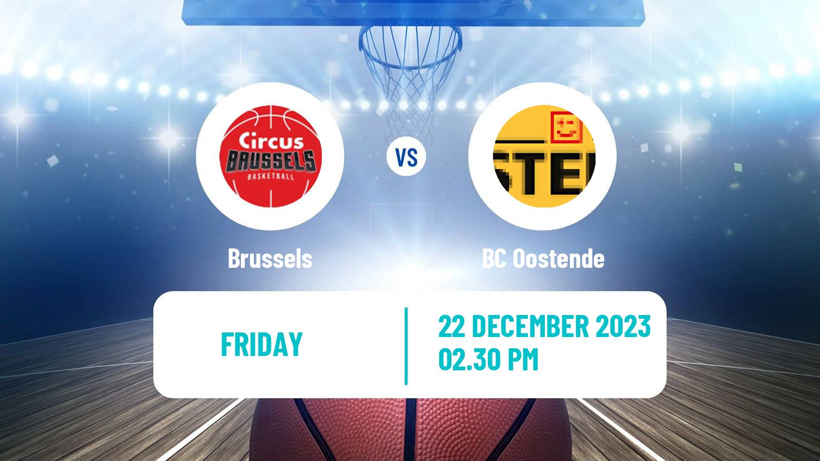Basketball BNXT League Brussels - Oostende
