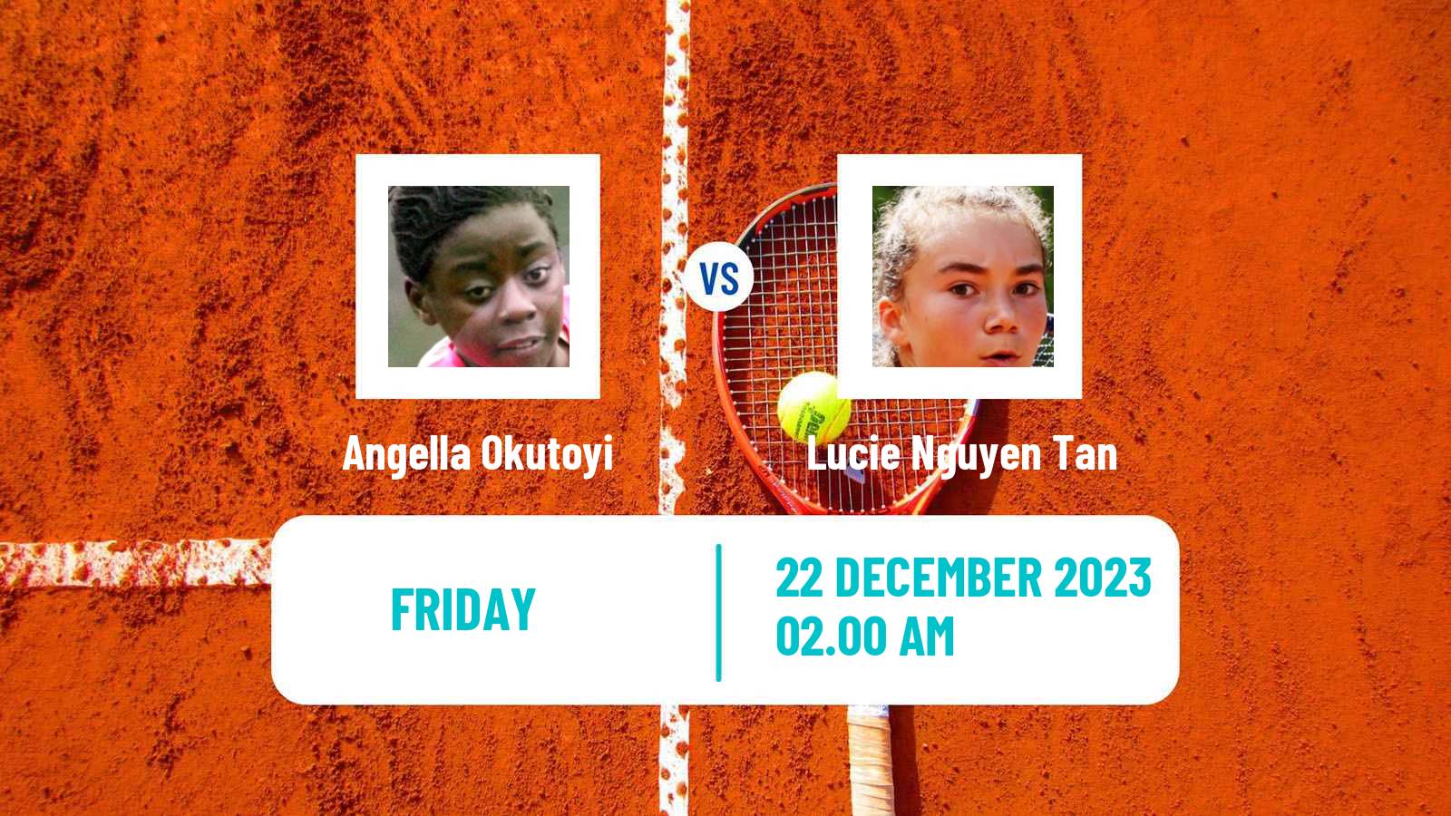 Tennis ITF W25 Nairobi 2 Women Angella Okutoyi - Lucie Nguyen Tan
