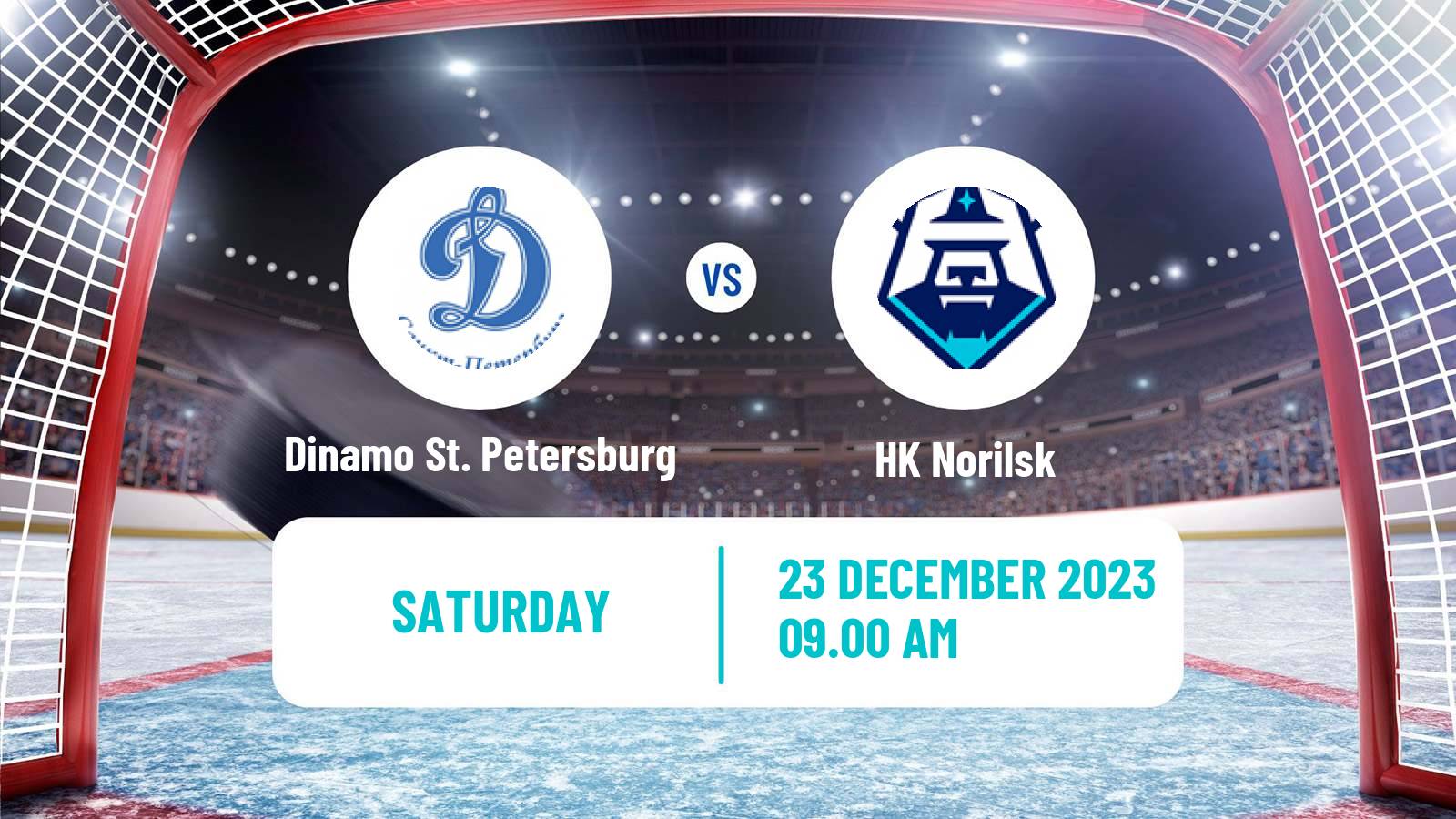 Hockey VHL Dinamo St. Petersburg - Norilsk