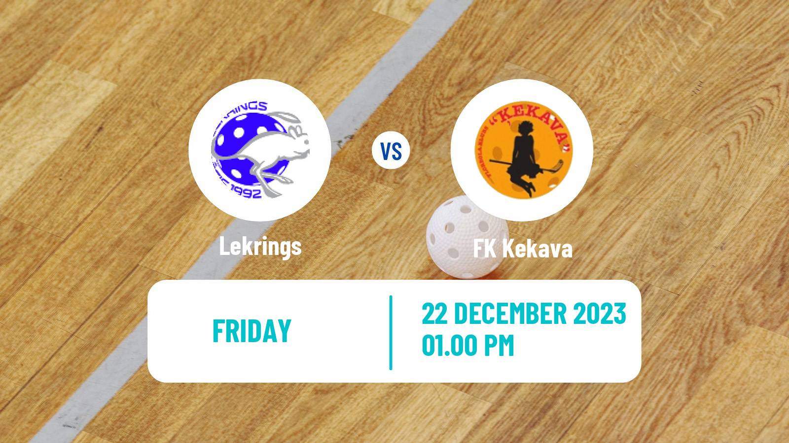 Floorball Latvian Elvi Liga Lekrings - Kekava