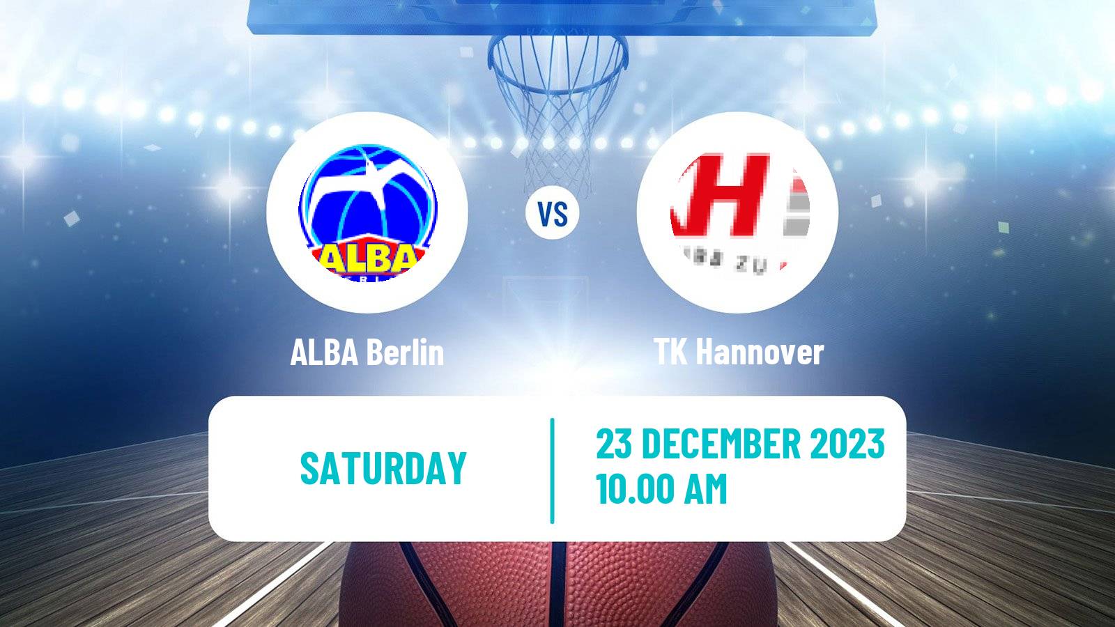 Basketball German DBBL ALBA Berlin - Hannover