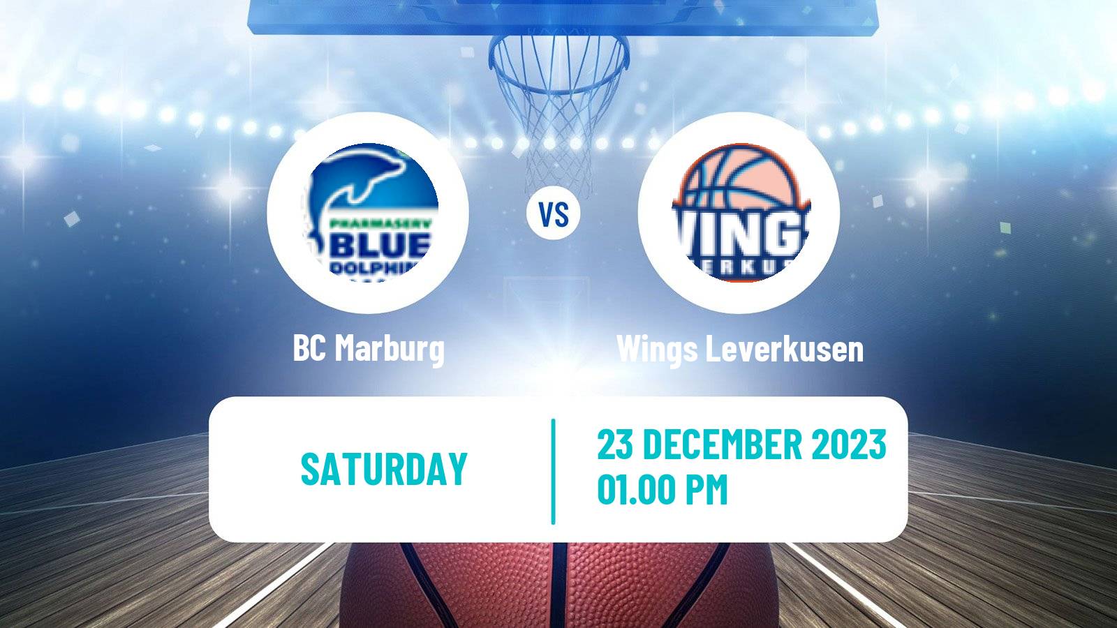 Basketball German DBBL Marburg - Wings Leverkusen