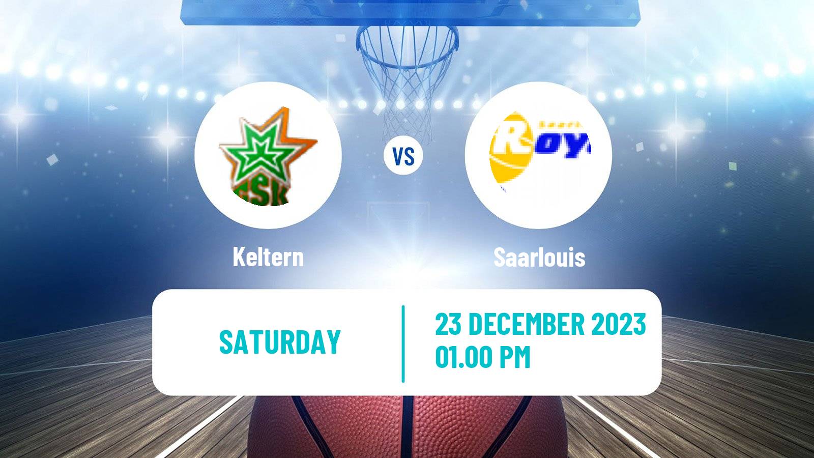 Basketball German DBBL Keltern - Saarlouis