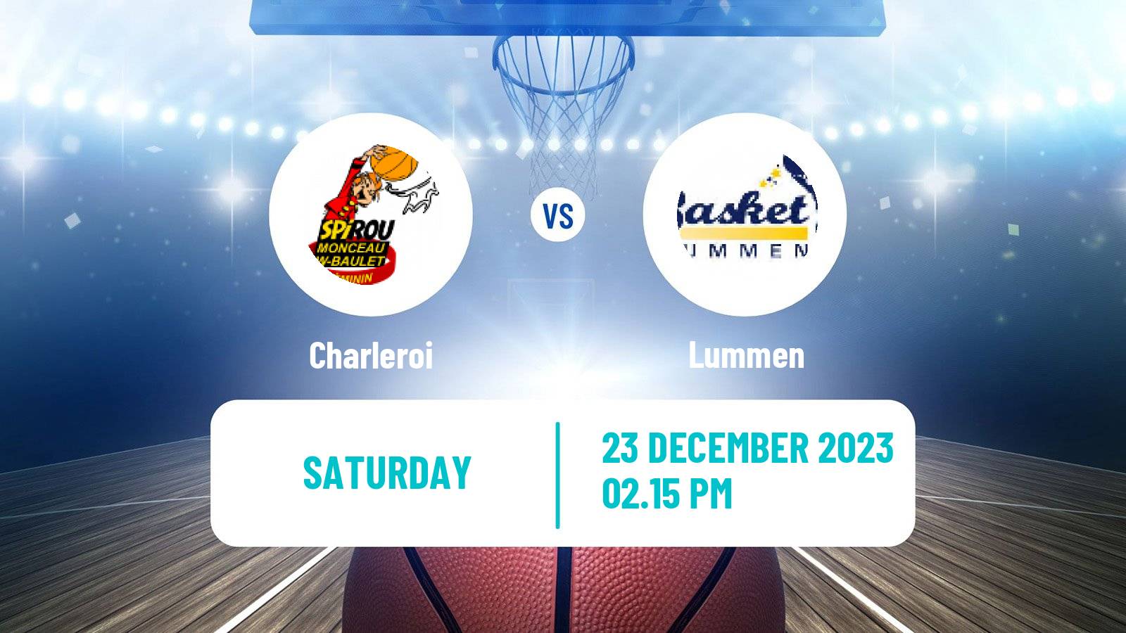 Basketball Belgian Top Division Basketball Women Charleroi - Lummen