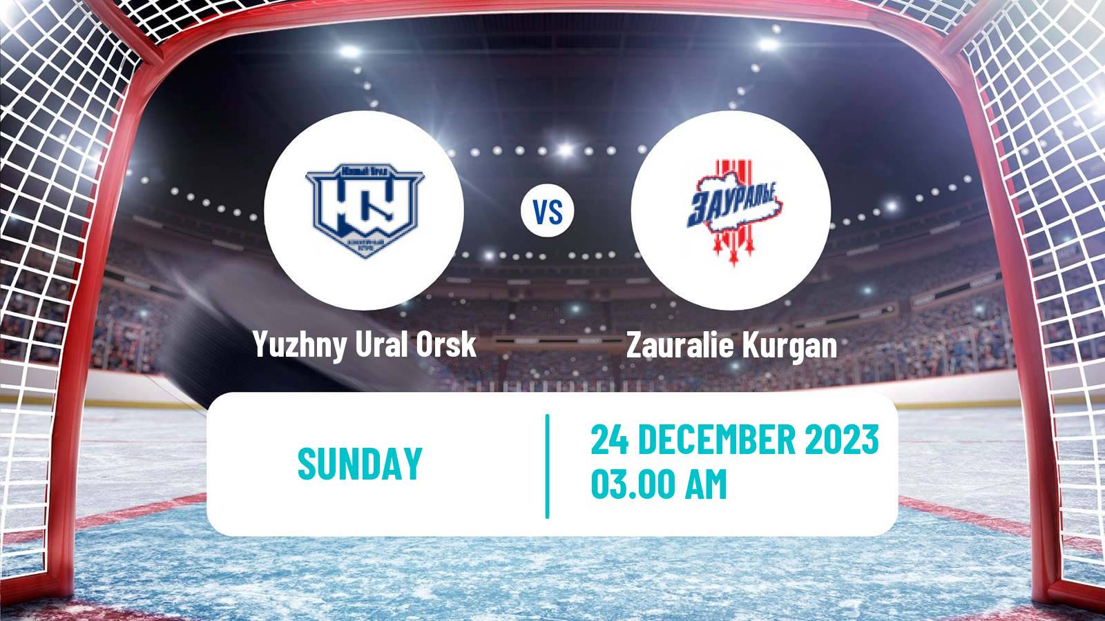 Hockey VHL Yuzhny Ural Orsk - Zauralie Kurgan