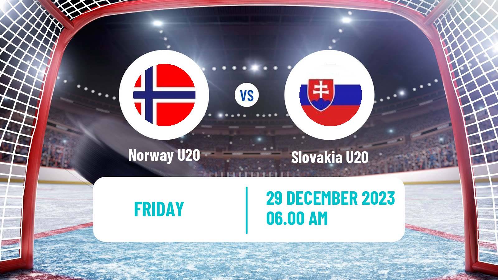 Hockey IIHF World U20 Championship Norway U20 - Slovakia U20