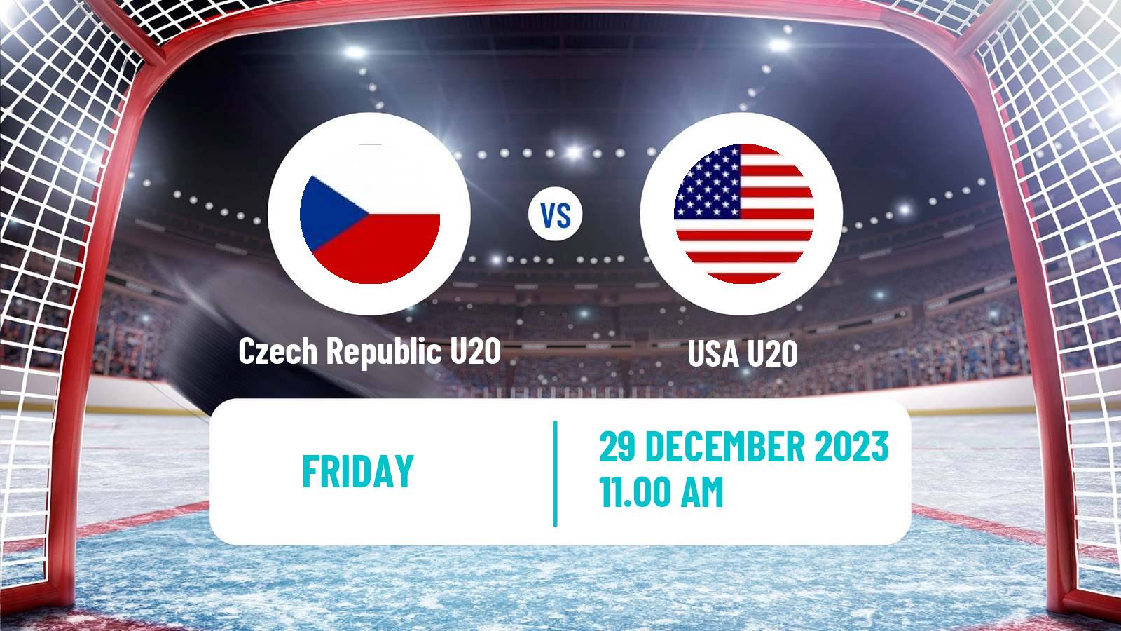 Hockey IIHF World U20 Championship Czech Republic U20 - USA U20