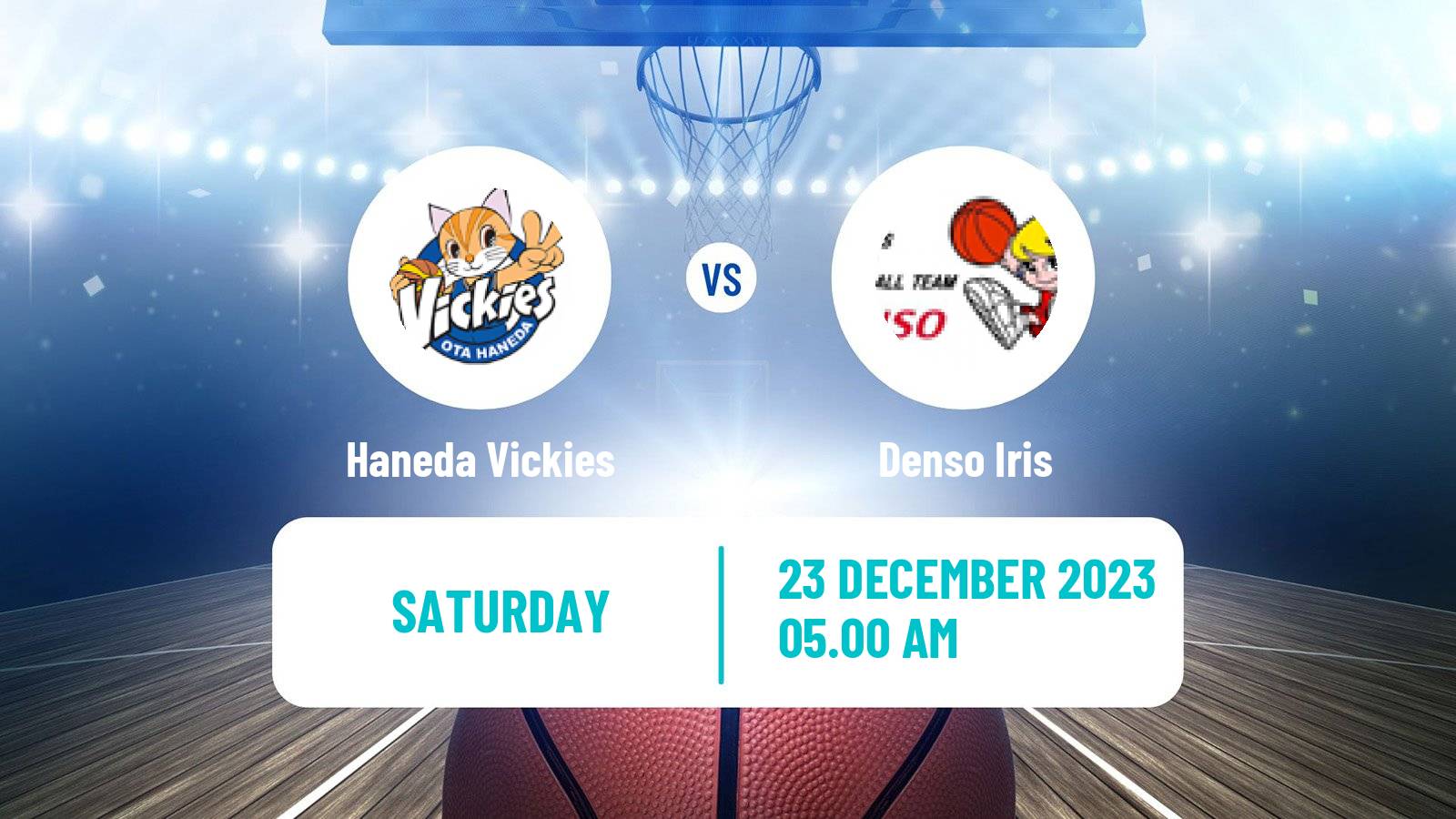 Basketball Japan W League Basketball Haneda Vickies - Denso Iris