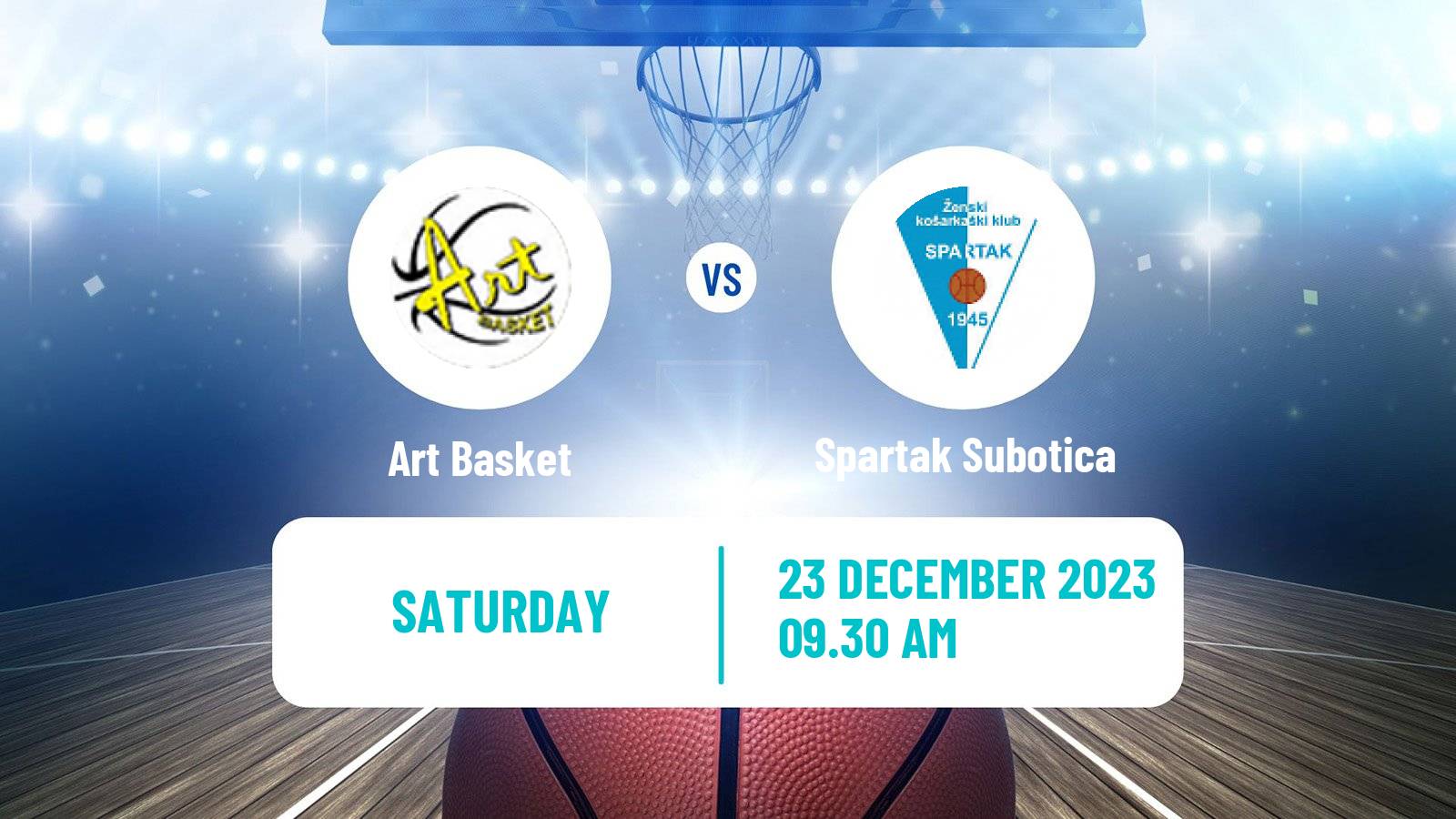 Basketball Serbian 1 ZLS Basketball Women Art Basket - Spartak Subotica