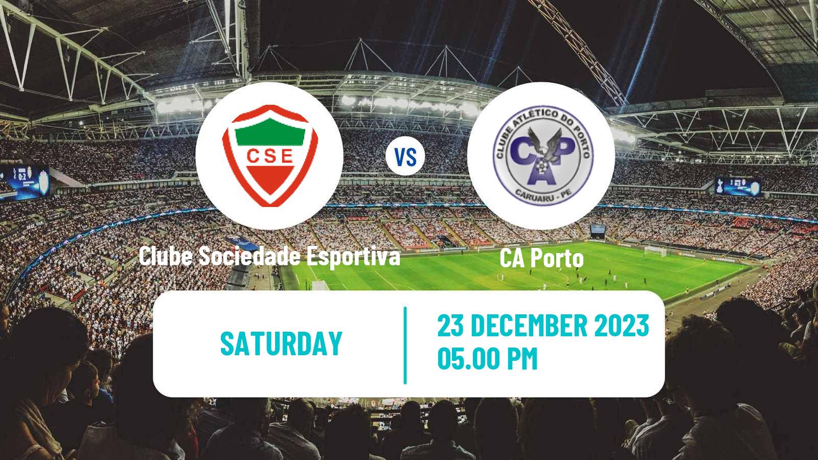 Soccer Club Friendly Clube Sociedade Esportiva - CA Porto