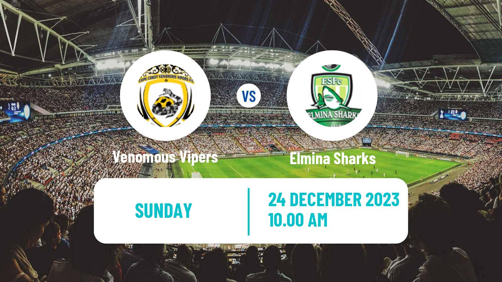 Soccer Ghanaian Division One League Venomous Vipers - Elmina Sharks