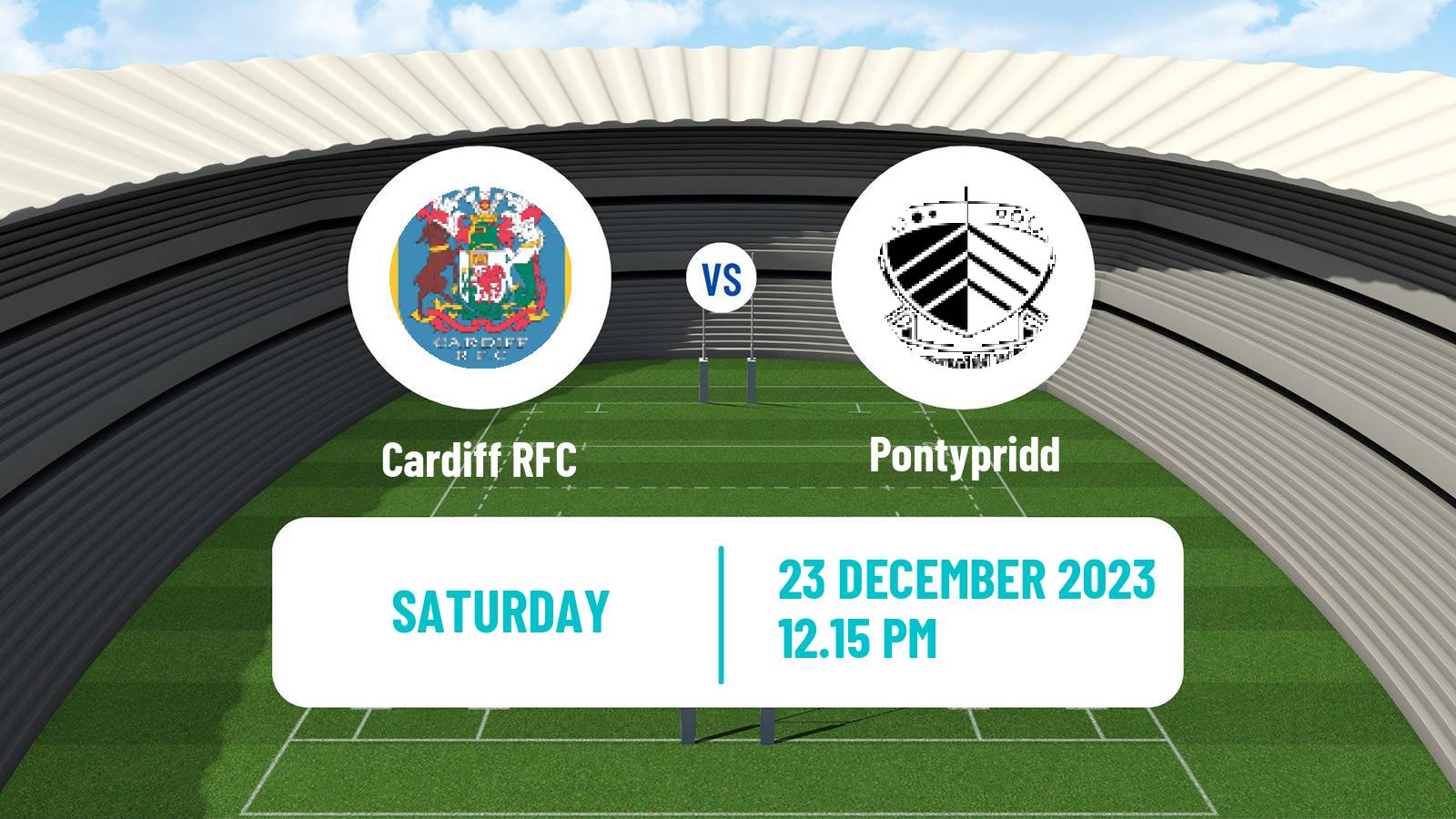 Rugby union Welsh Premier Division Rugby Union Cardiff - Pontypridd
