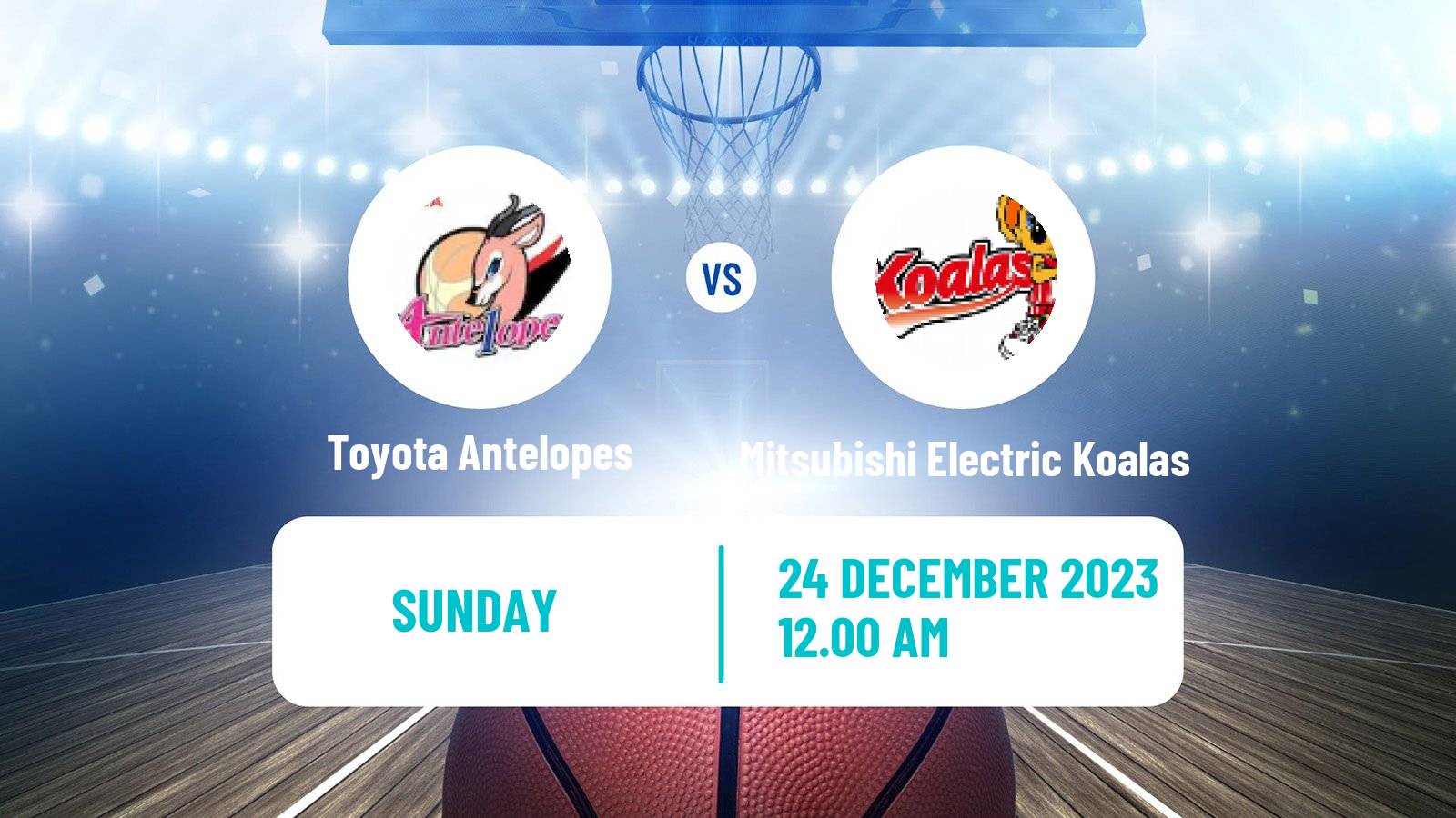 Basketball Japan W League Basketball Toyota Antelopes - Mitsubishi Electric Koalas