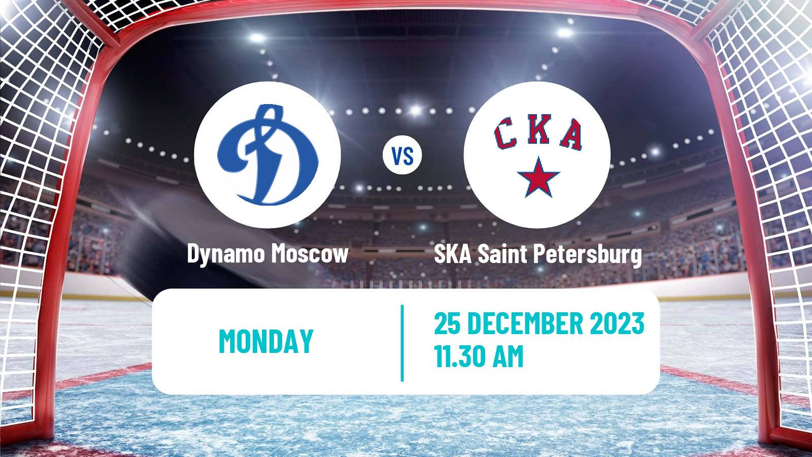 Hockey KHL Dynamo Moscow - SKA Saint Petersburg