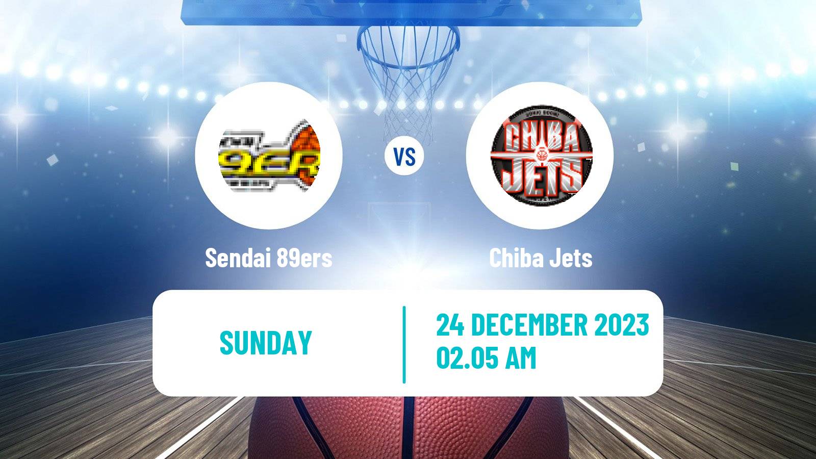 Basketball BJ League Sendai 89ers - Chiba Jets