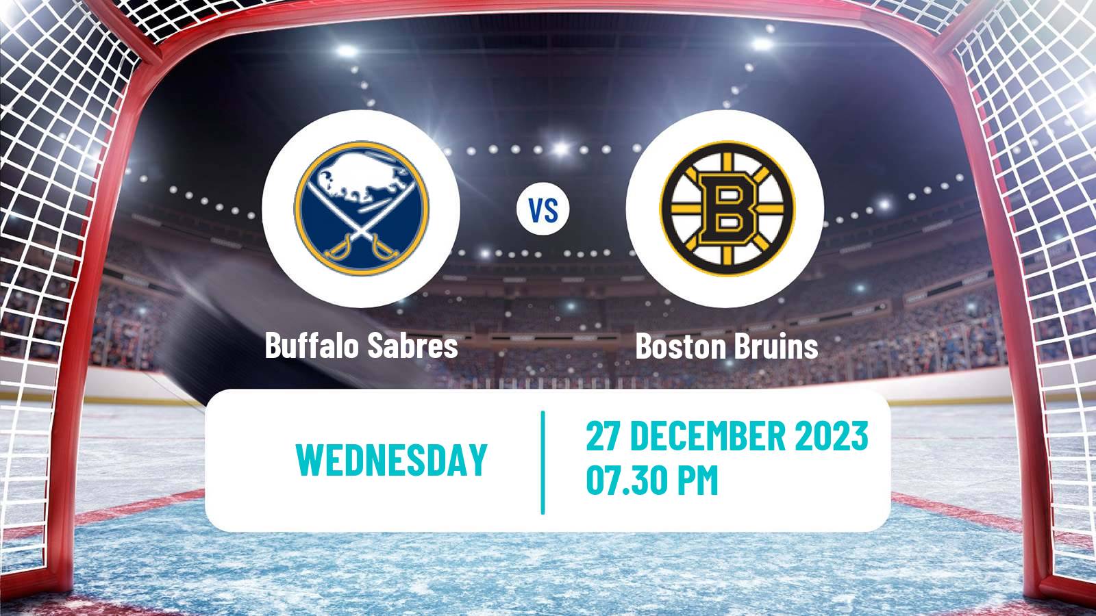 Hockey NHL Buffalo Sabres - Boston Bruins
