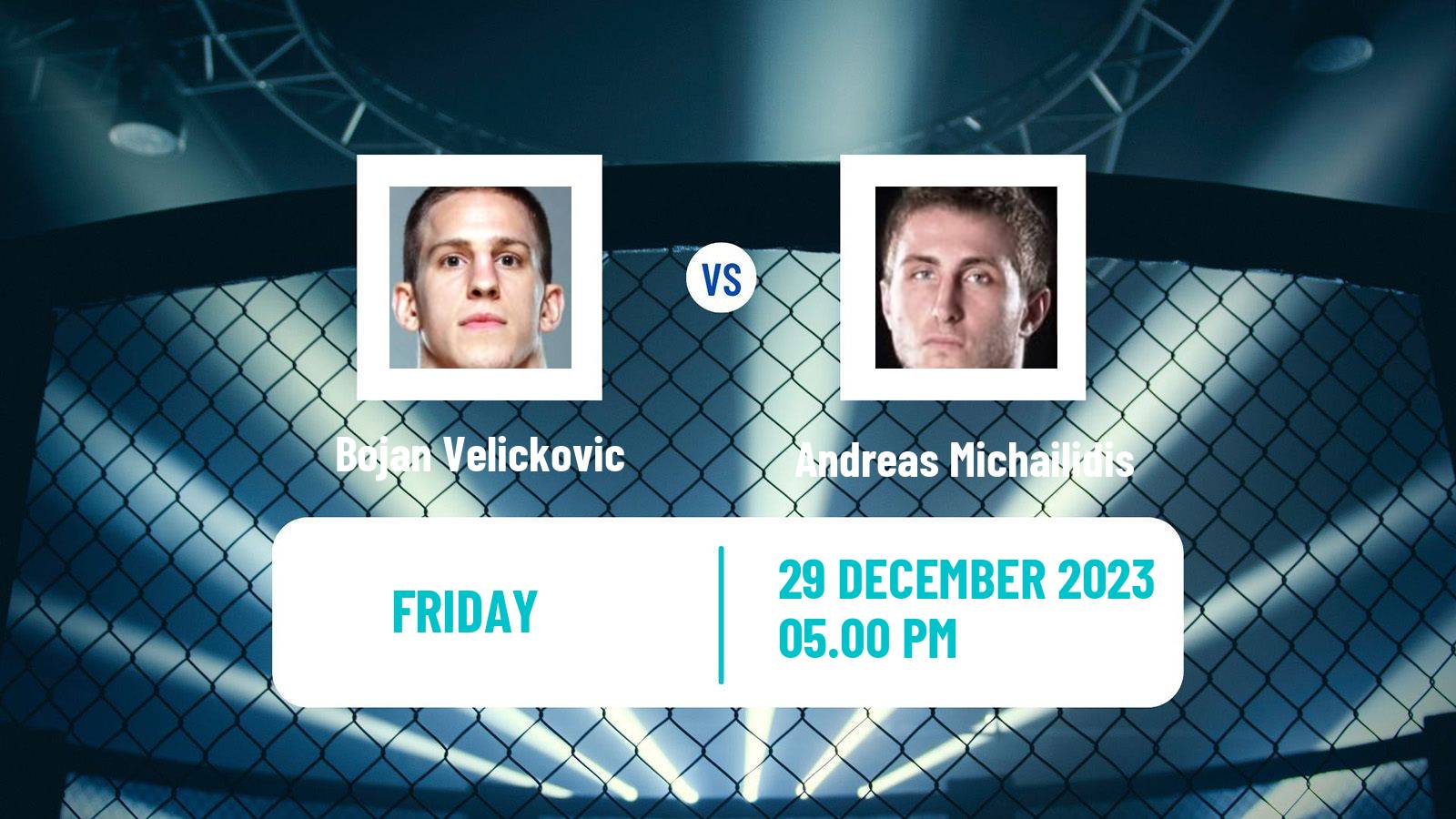 MMA Welterweight Oktagon Gamechanger Men Bojan Velickovic - Andreas Michailidis