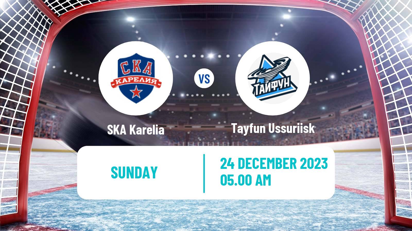 Hockey MHL SKA Karelia - Tayfun Ussuriisk