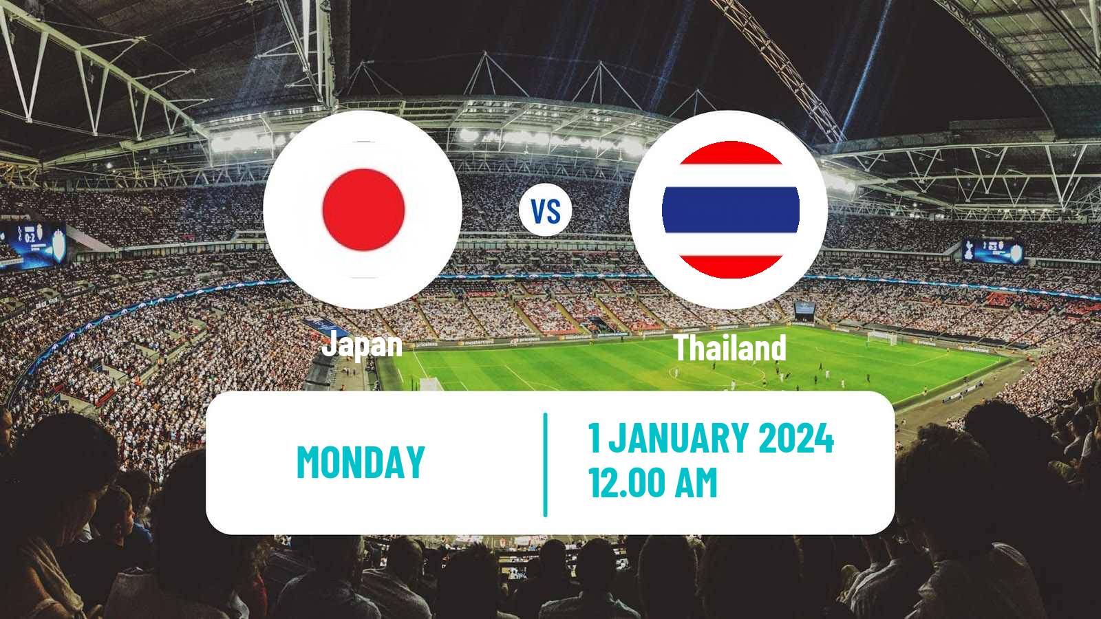 Soccer Friendly Japan - Thailand