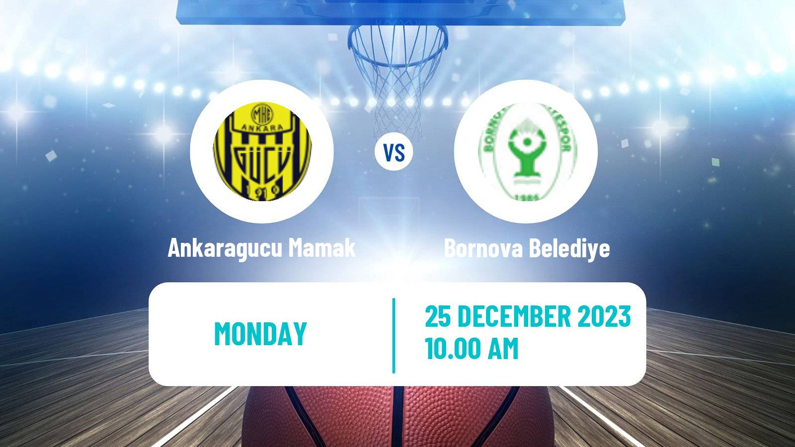 Basketball Turkish TBL Ankaragucu Mamak - Bornova Belediye