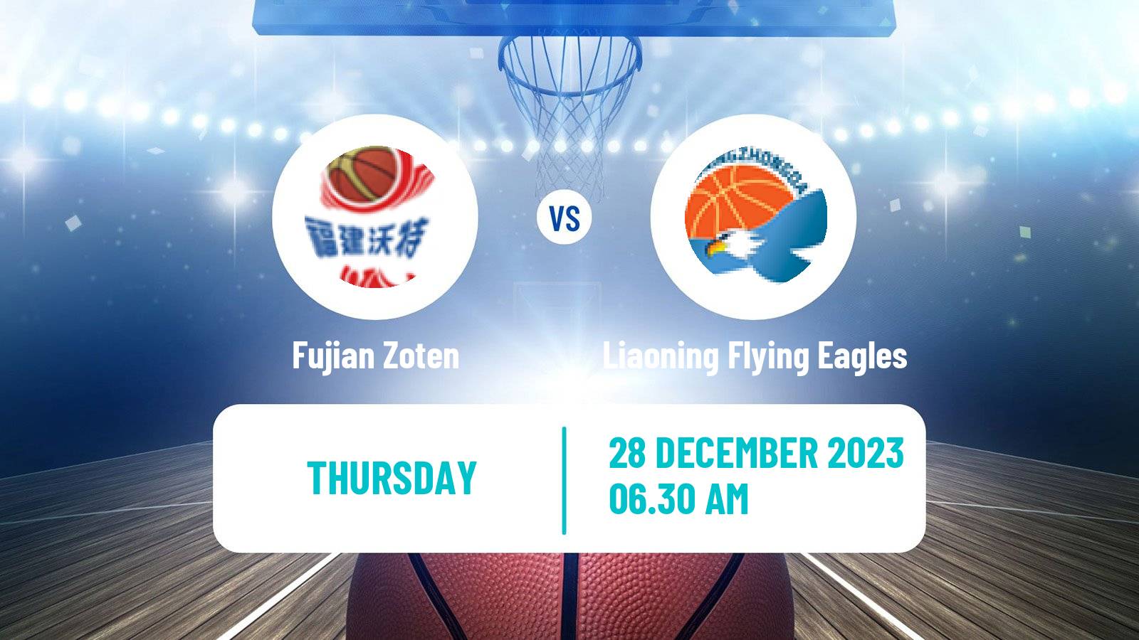 Basketball WCBA Fujian Zoten - Liaoning Flying Eagles