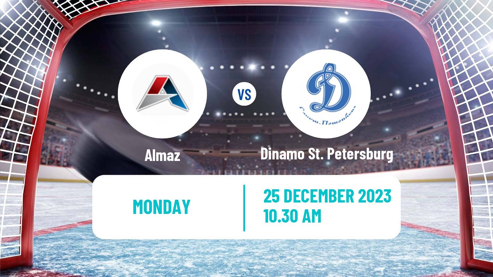 Hockey MHL Almaz - Dinamo St. Petersburg