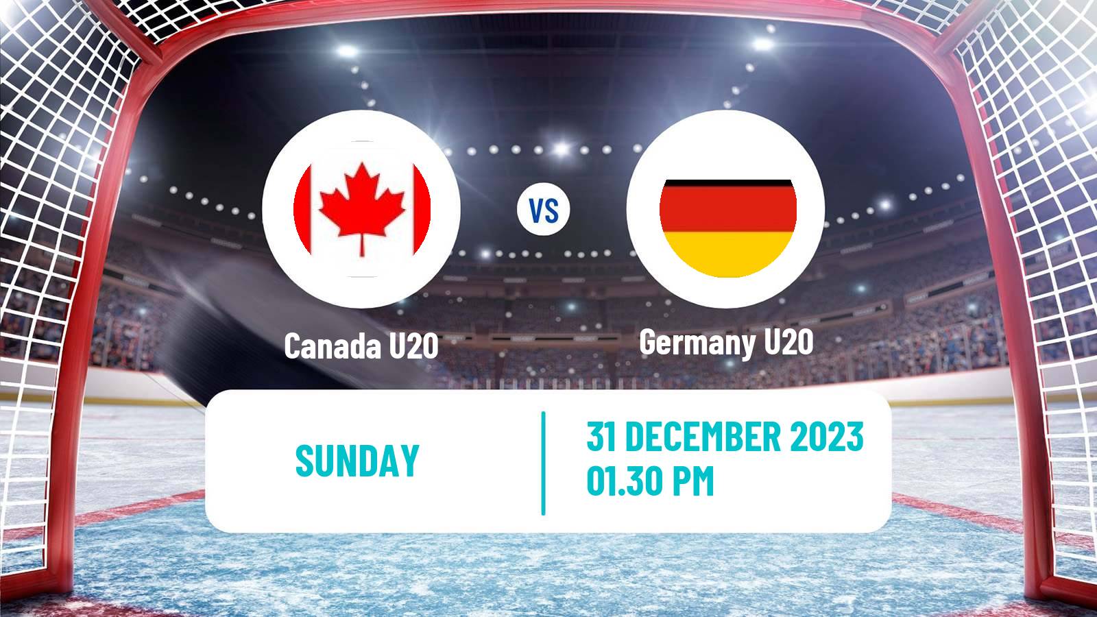 Hockey IIHF World U20 Championship Canada U20 - Germany U20