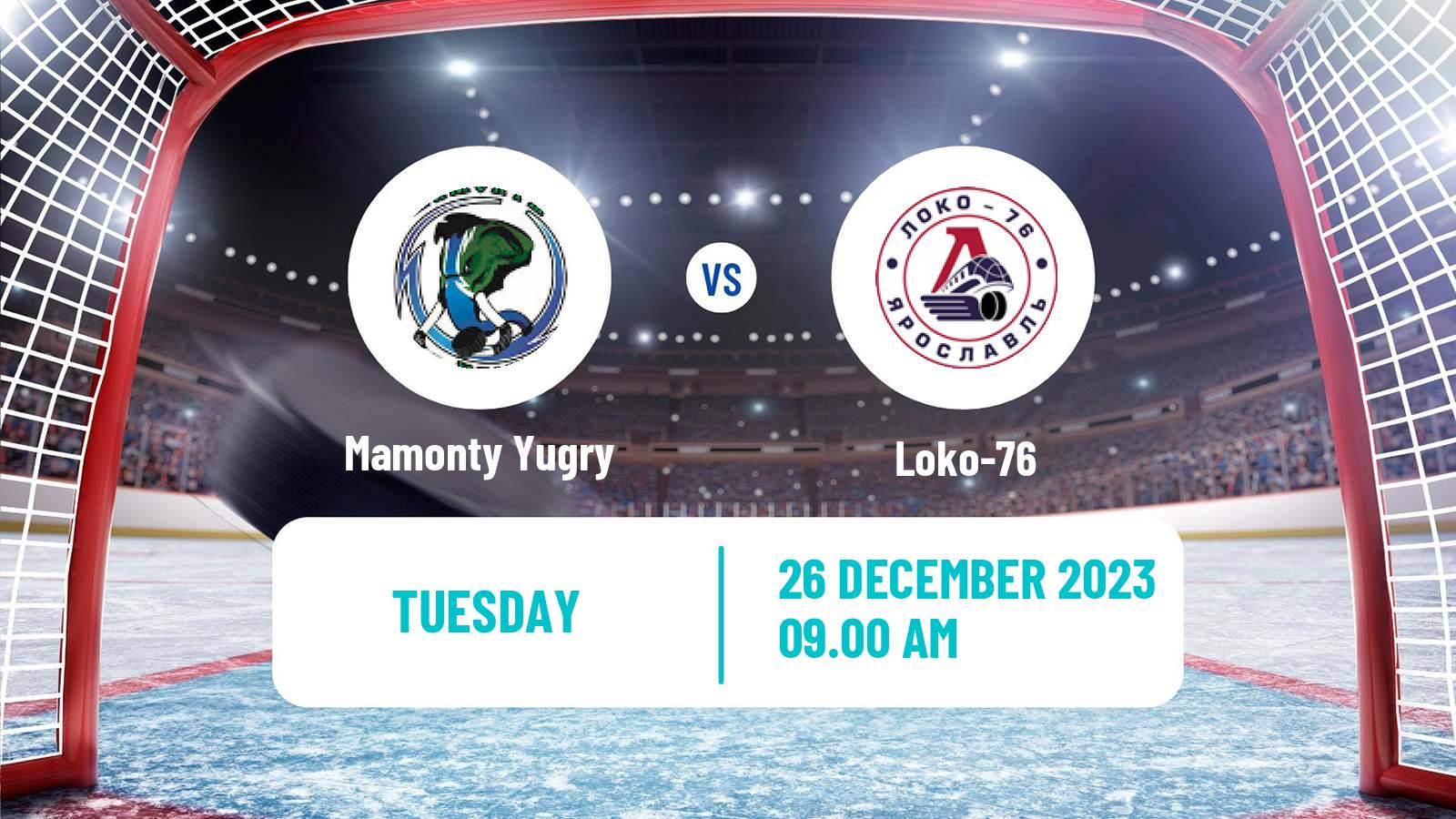 Hockey MHL Mamonty Yugry - Loko-76