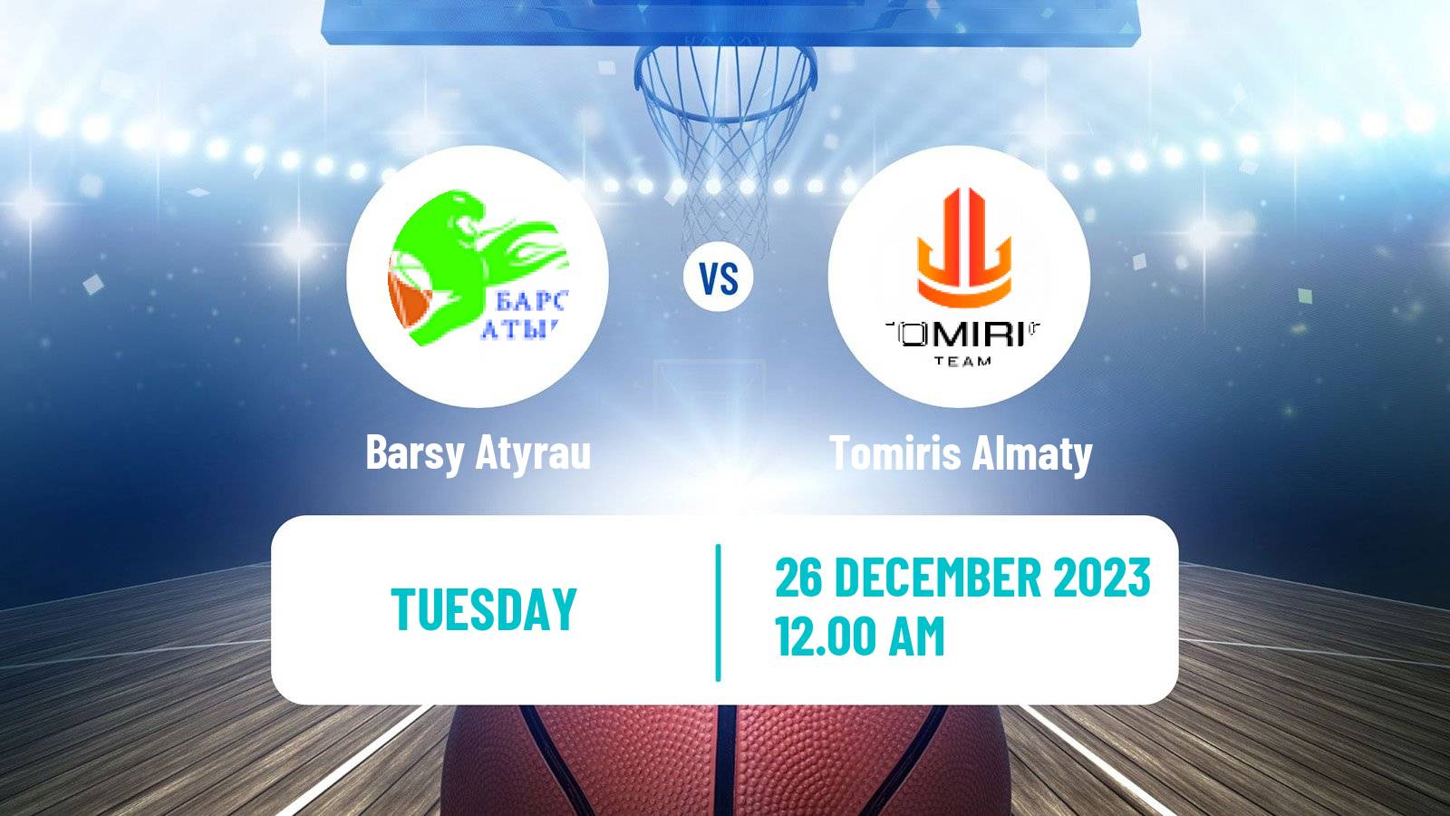 Basketball Kazakh National League Basketball Women Barsy Atyrau - Tomiris Almaty