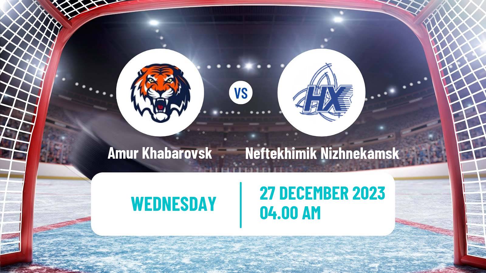 Hockey KHL Amur Khabarovsk - Neftekhimik Nizhnekamsk