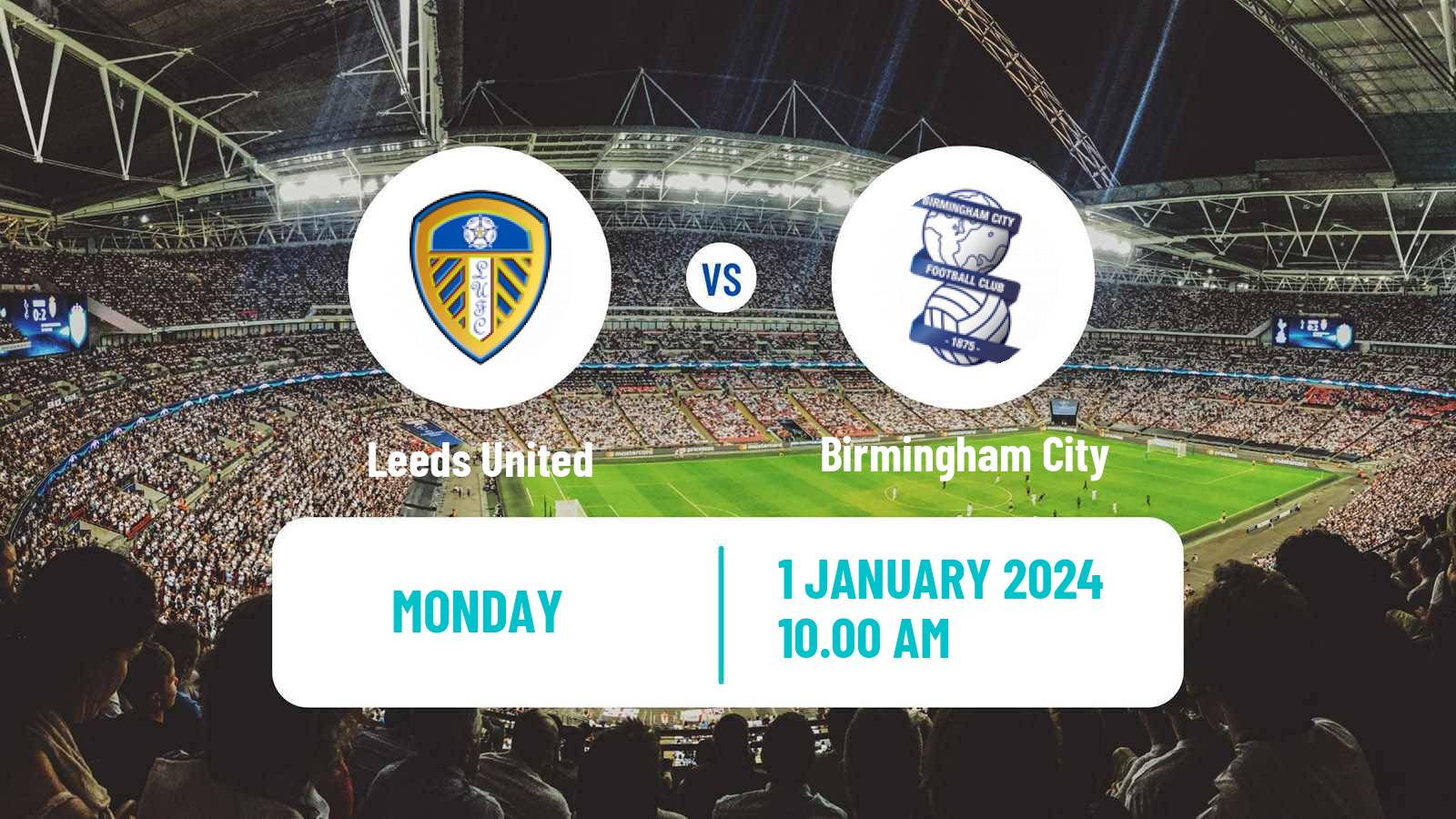 Soccer English League Championship Leeds United - Birmingham City