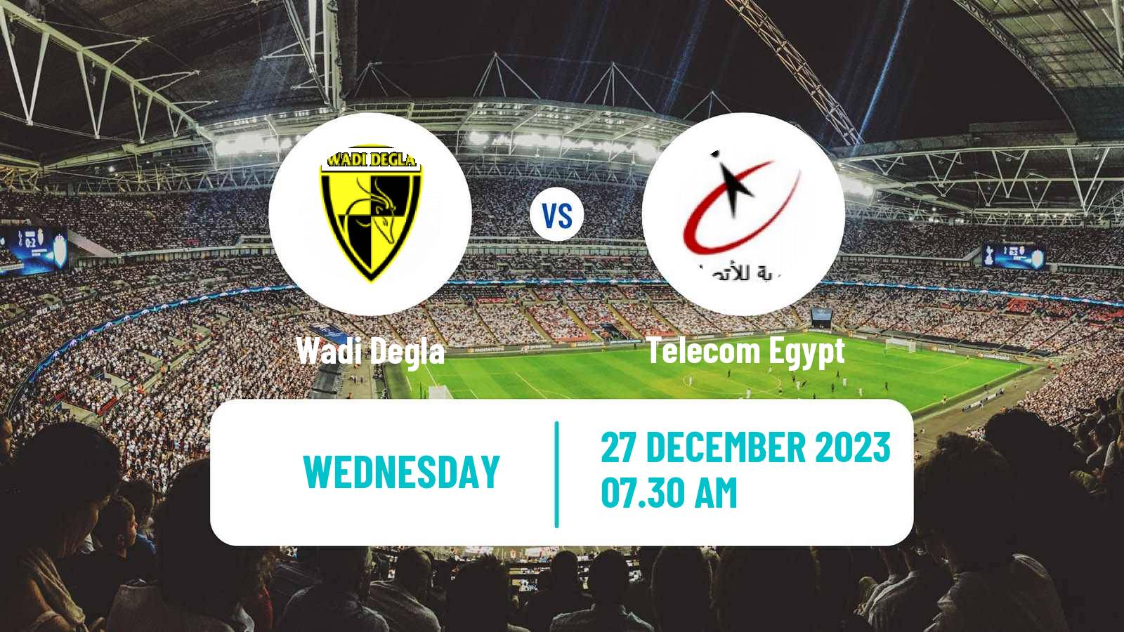 American football Egyptian Division 2 A Wadi Degla - Telecom Egypt