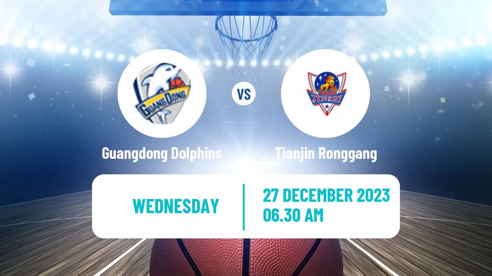 Basketball WCBA Guangdong Dolphins - Tianjin Ronggang