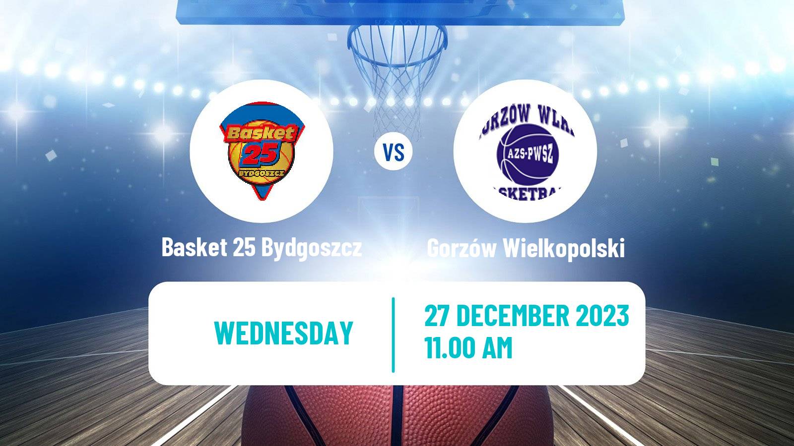 Basketball Polish Ekstraklasa Basketball Women Basket 25 Bydgoszcz - Gorzów Wielkopolski