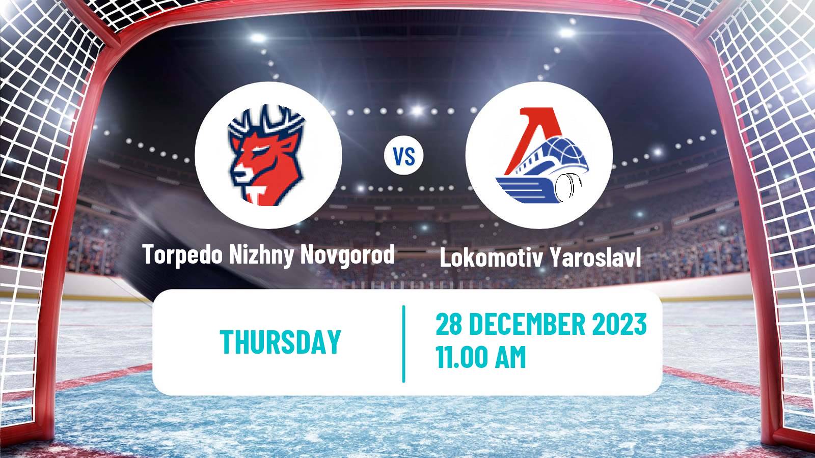 Hockey KHL Torpedo Nizhny Novgorod - Lokomotiv Yaroslavl