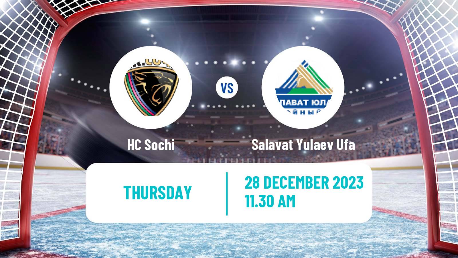 Hockey KHL Sochi - Salavat Yulaev Ufa