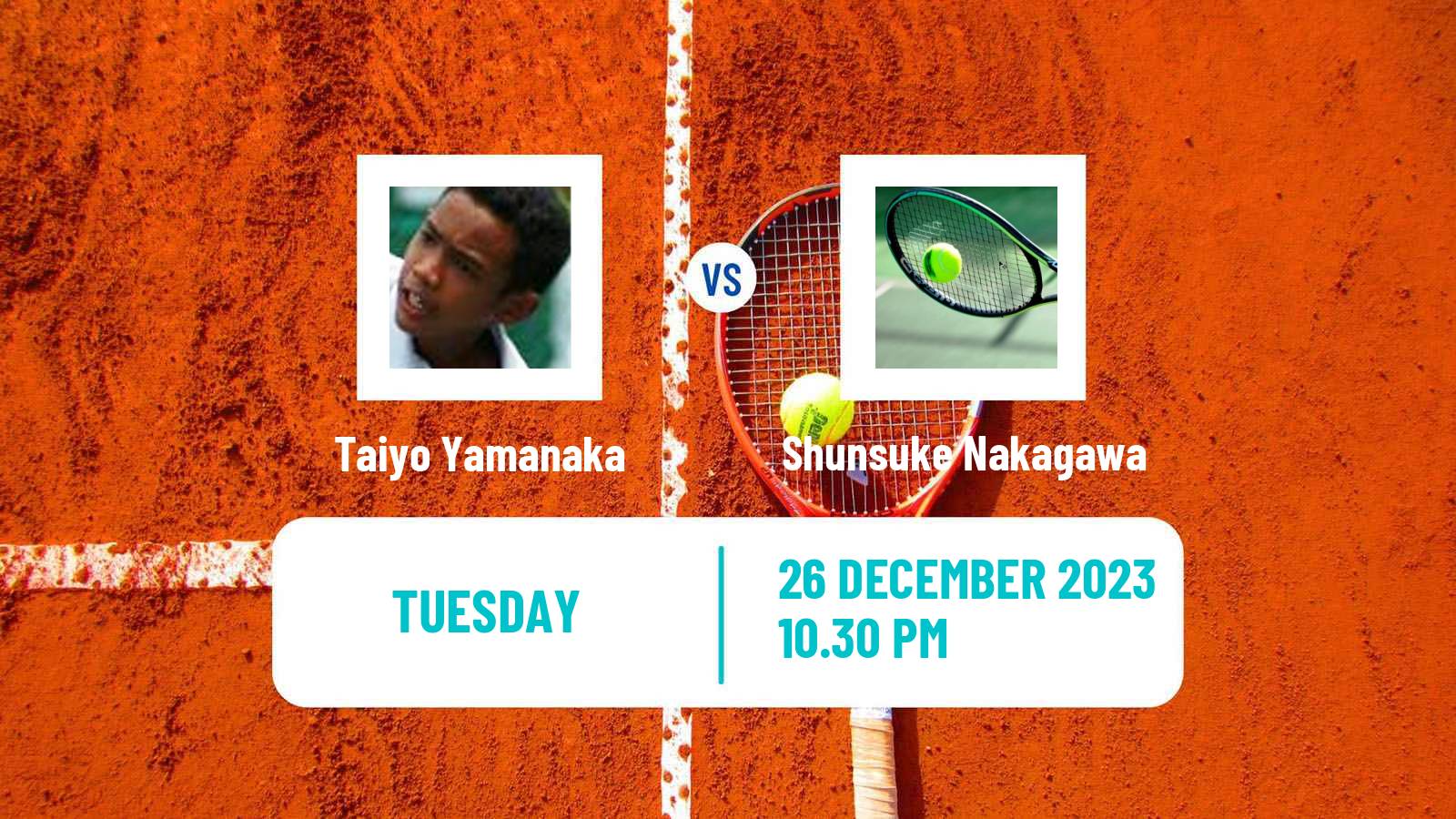 Tennis ITF M15 Yanagawa 2 Men Taiyo Yamanaka - Shunsuke Nakagawa