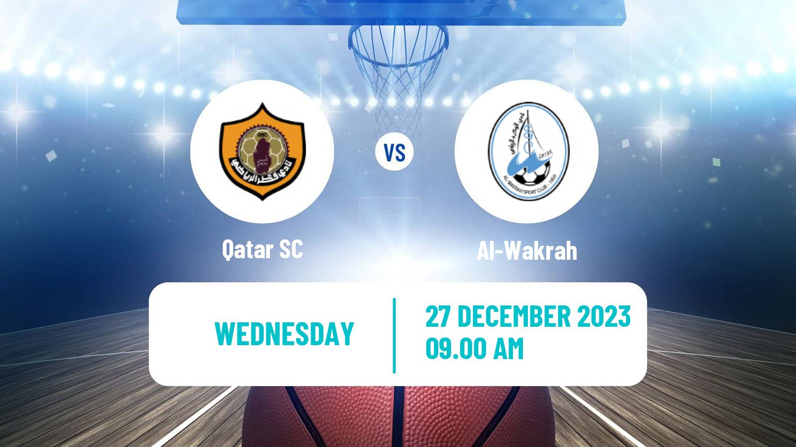 Basketball Qatar Basketball League Qatar SC - Al-Wakrah