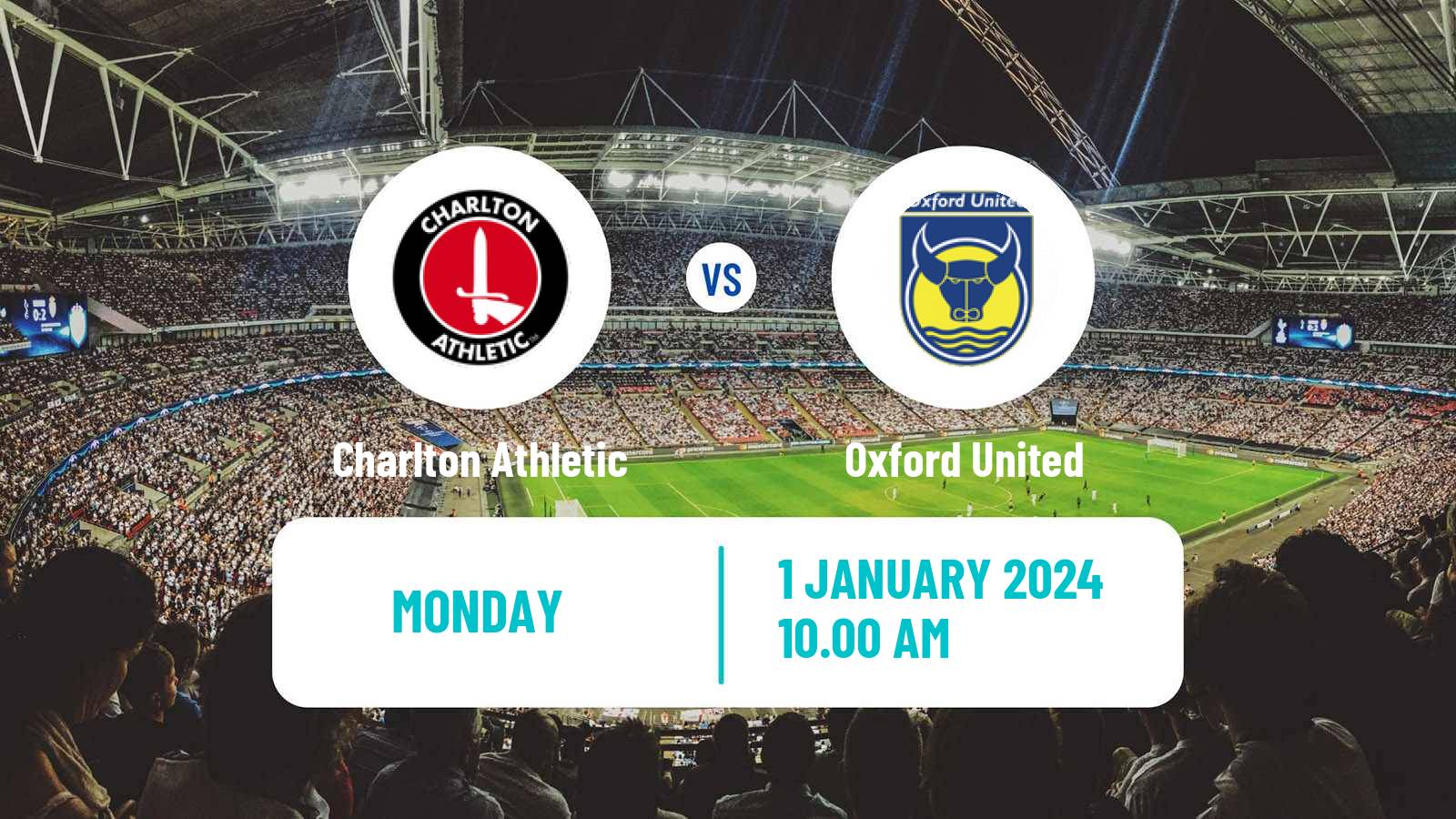 Soccer English League One Charlton Athletic - Oxford United