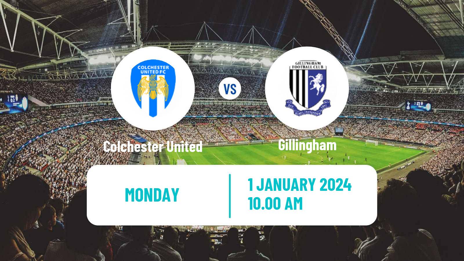 Soccer English League Two Colchester United - Gillingham